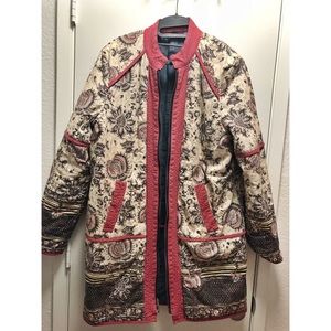 Two sides cotton coat